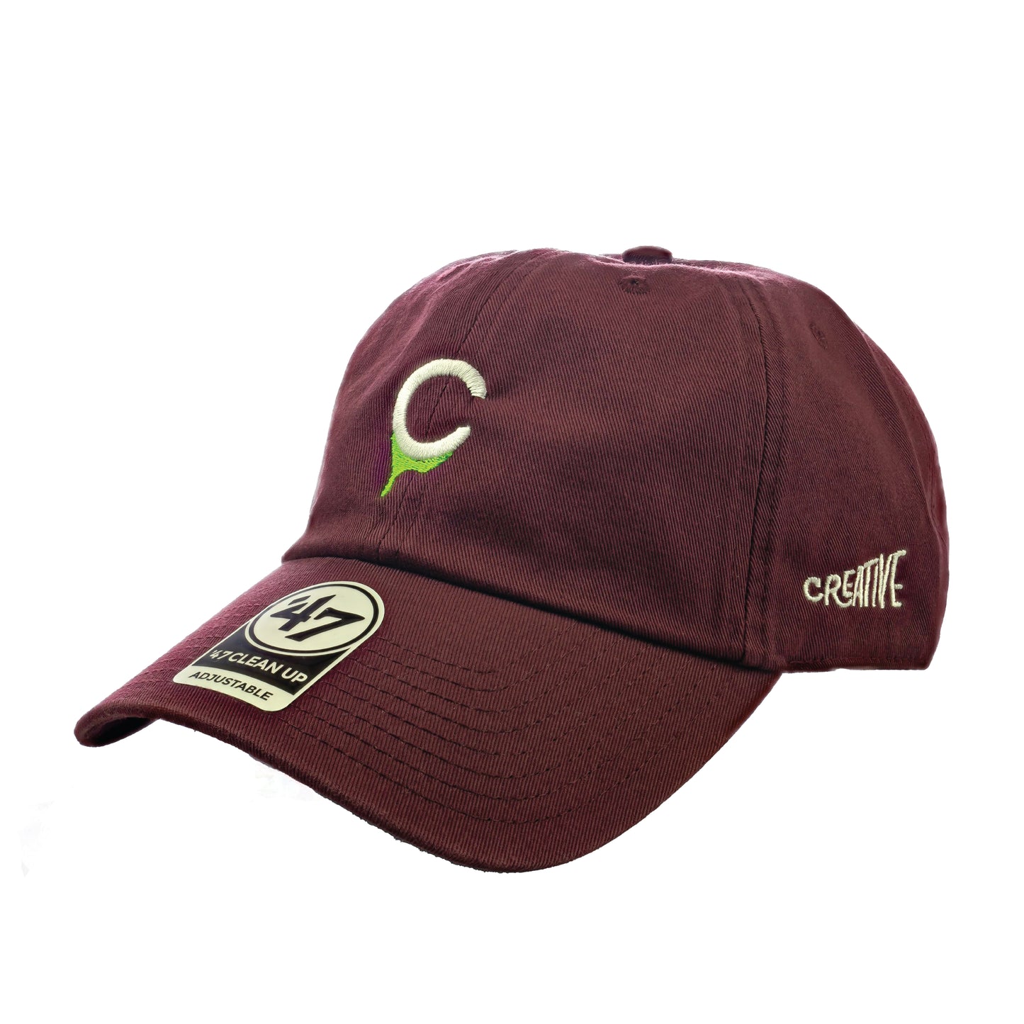 C-Drip Logo '47 Clean Up Dark Maroon