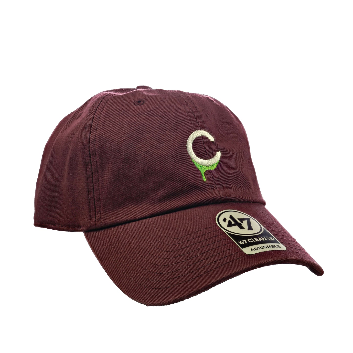 C-Drip Logo '47 Clean Up Dark Maroon