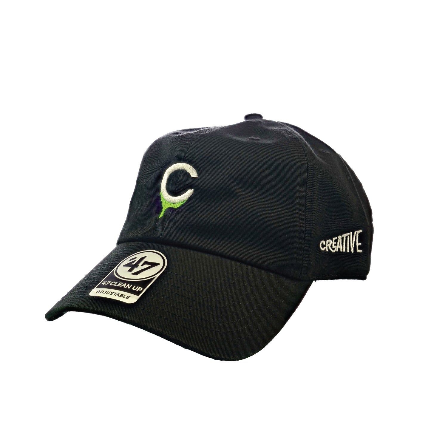 C-Drip Logo '47 Clean Up Black