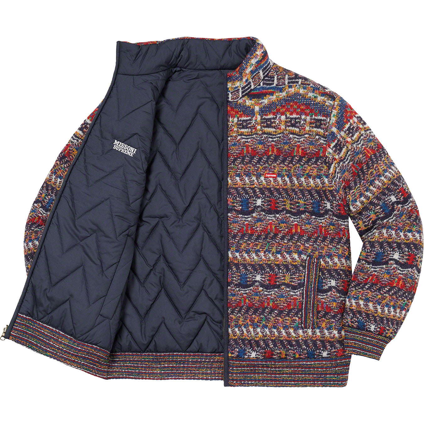 Supreme Missoni Reversible Knit Jacket