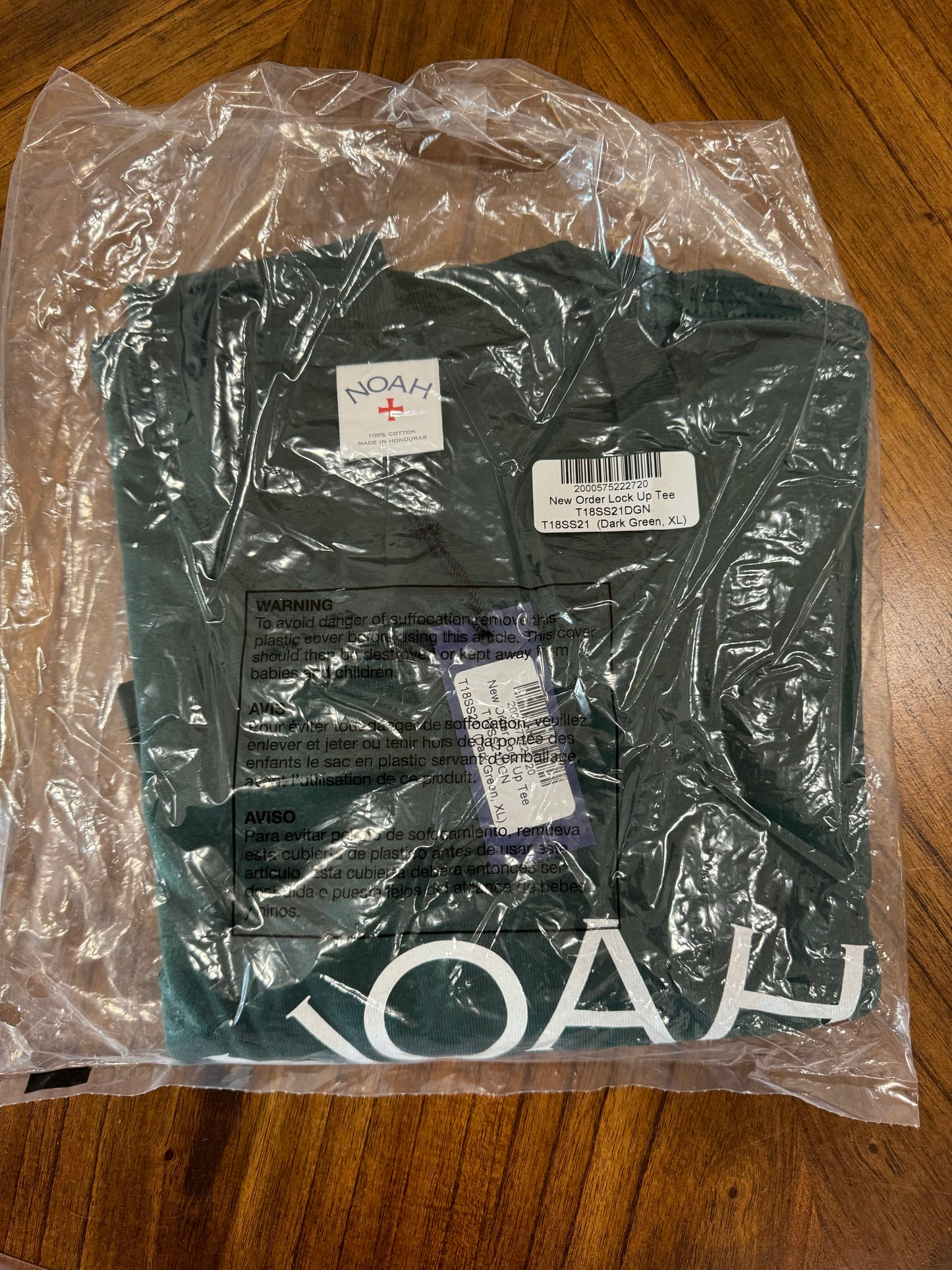 NOAH NYC New Order Lock Up Tee