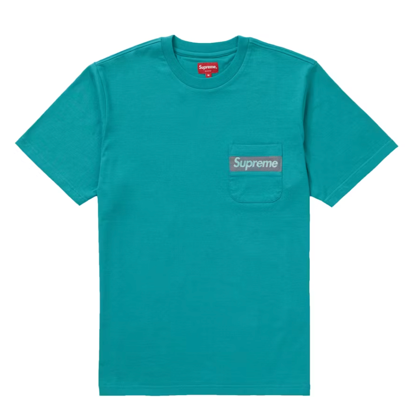 Supreme Mesh Stripe Pocket Tee
