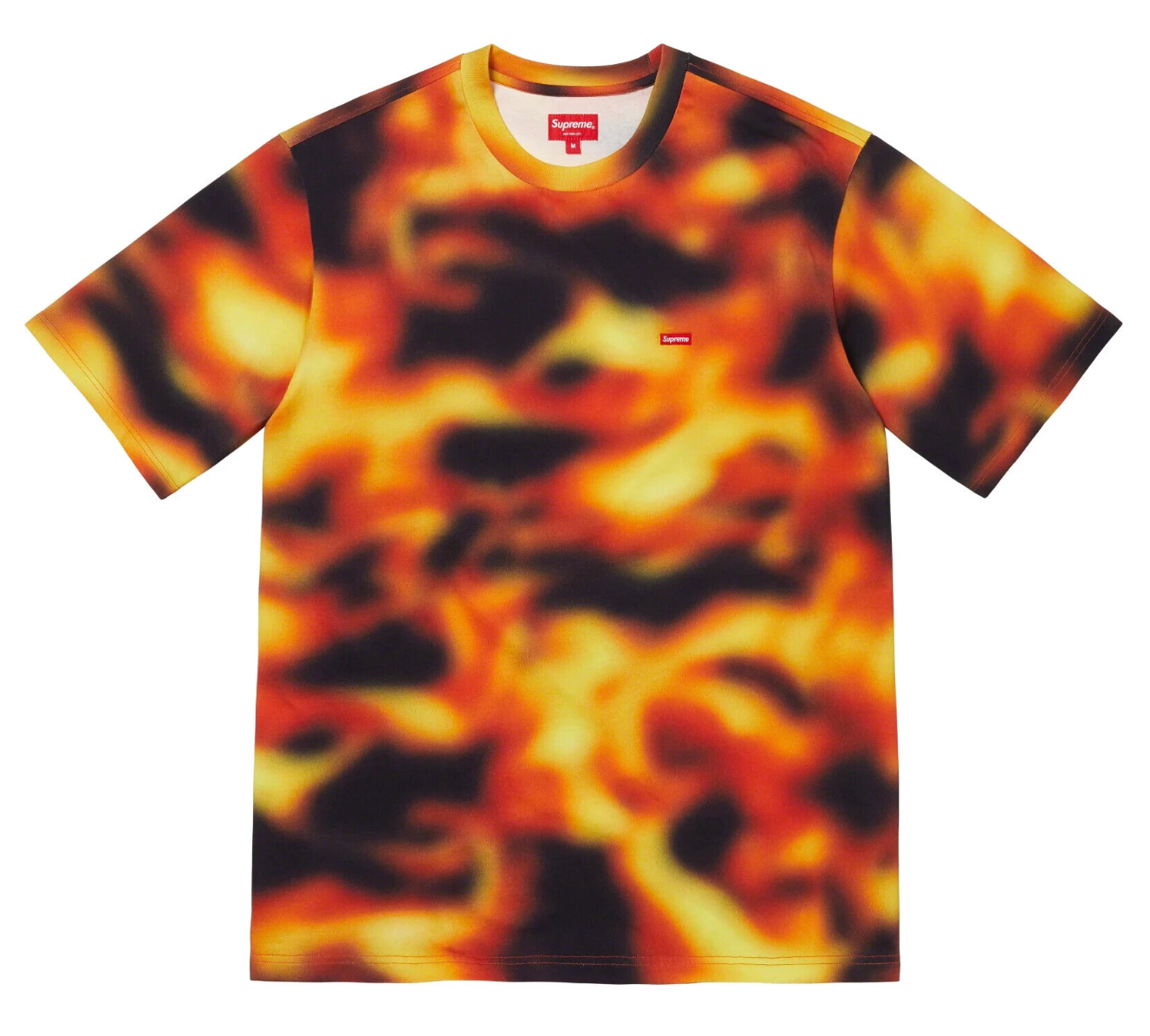 Supreme Small Box Logo Flames