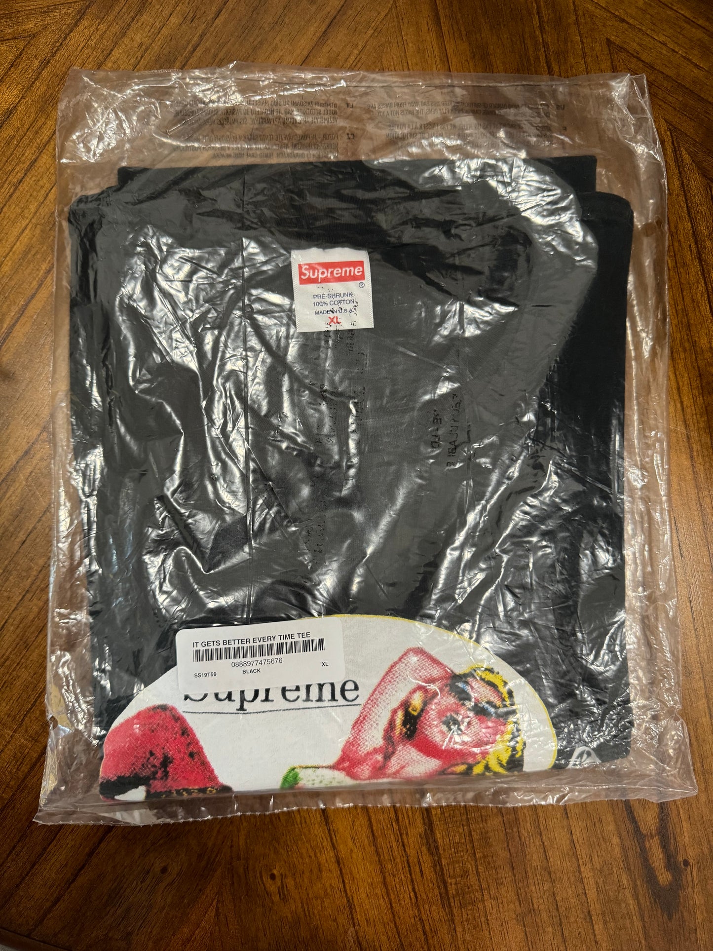 Supreme It Gets Better Eery Time Tee