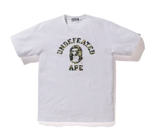 BAPE X Undefeated ABC College ABC Tee