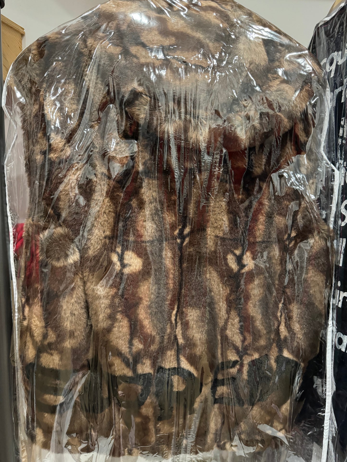 Supreme Faux Fur Hooded Vest