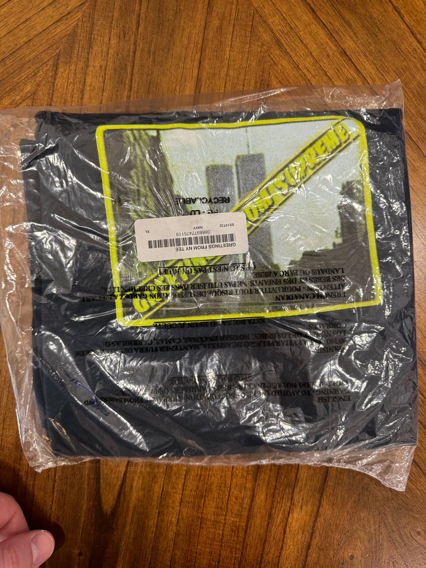 Supreme Greetings From NY tee