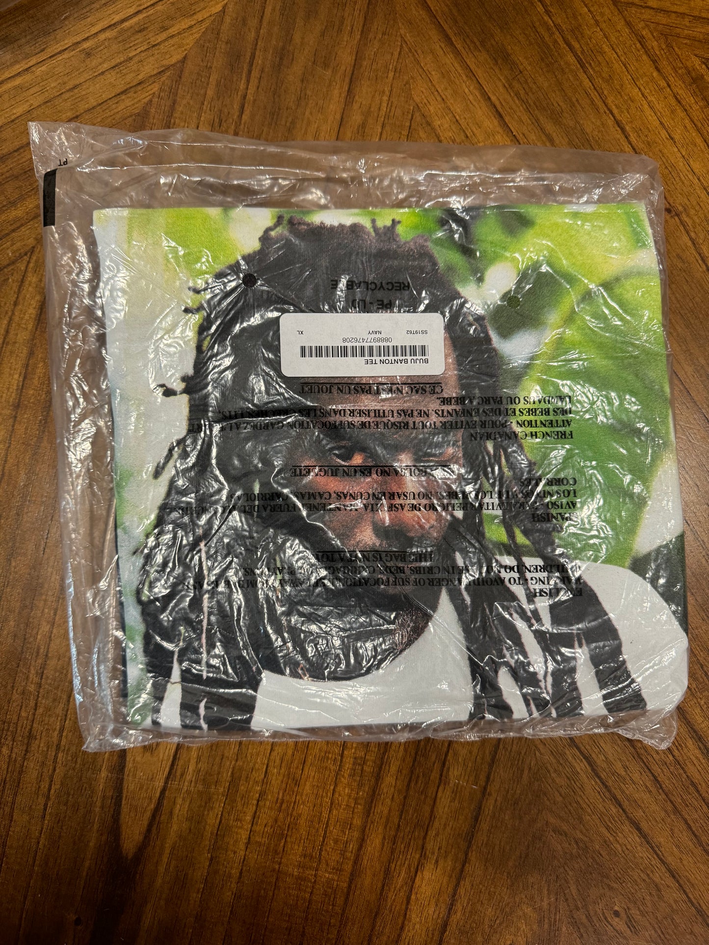 Supreme Buju Banton Tee Navy
