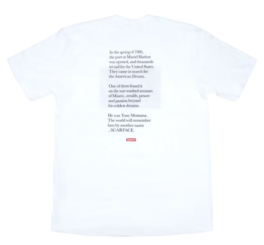 Supreme Scarface Tee