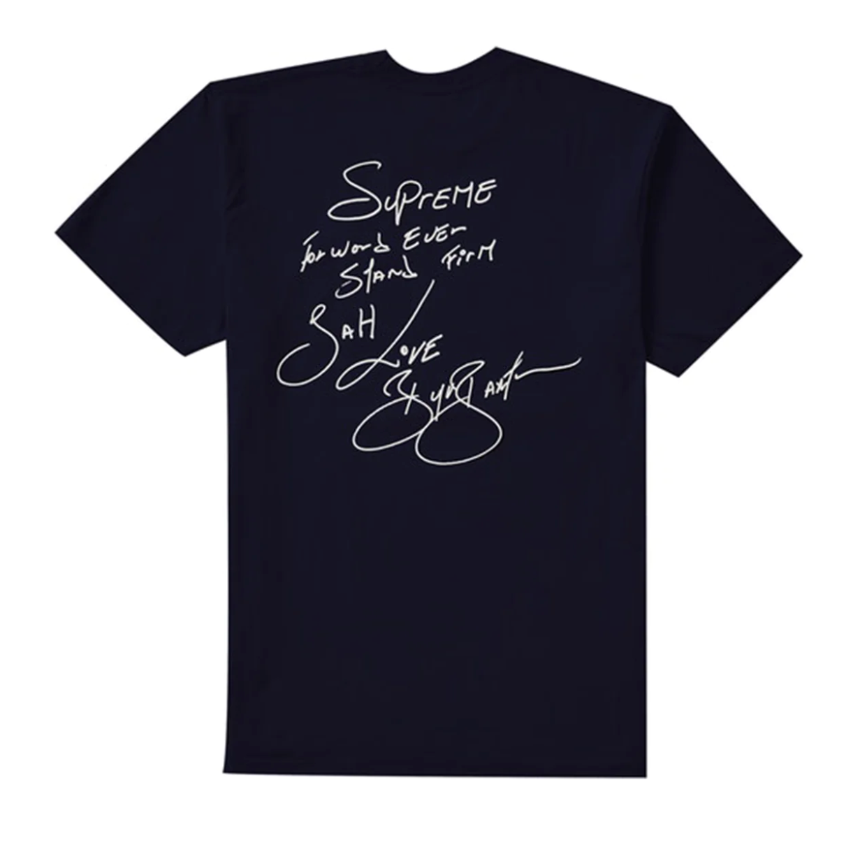 Supreme Buju Banton Tee Navy