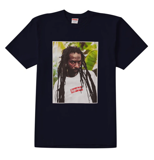 Supreme Buju Banton Tee Navy