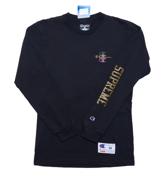 Supreme Champion Stacked C L/S Tee